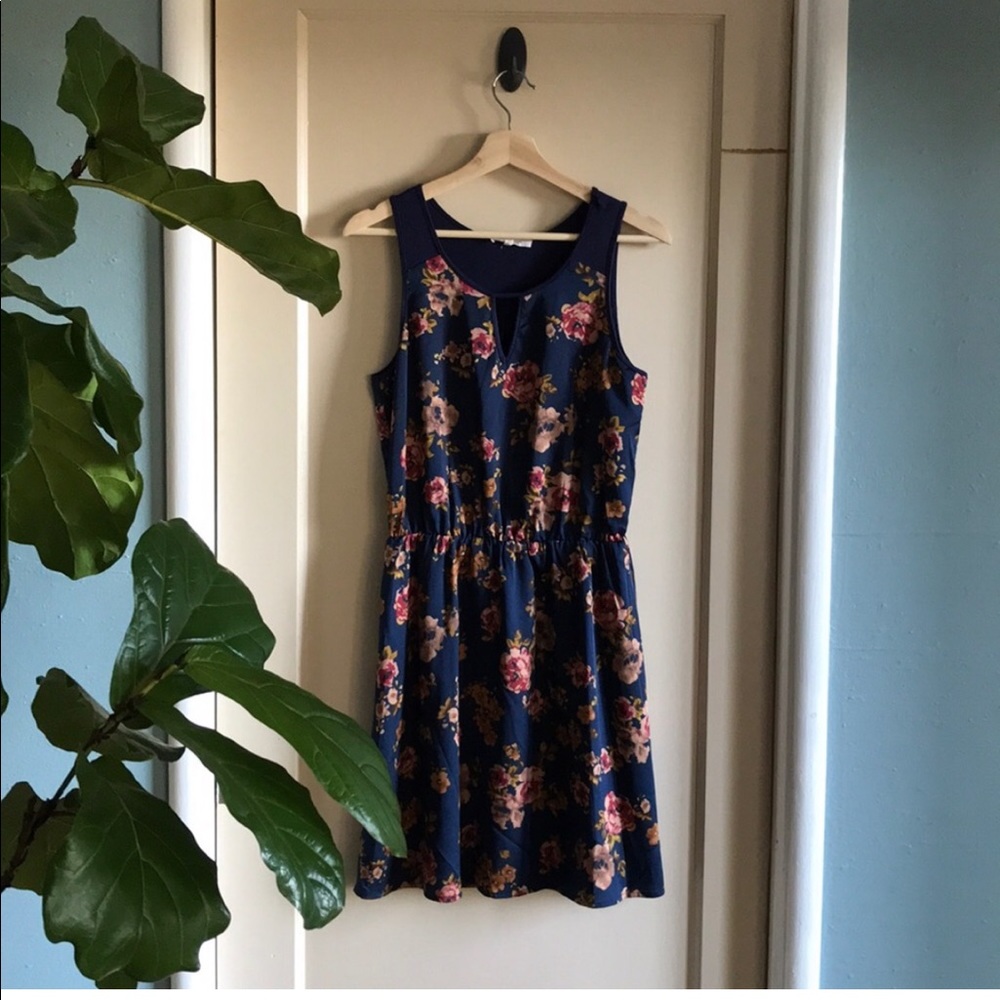 41 Hawthorn sleeveless floral dress